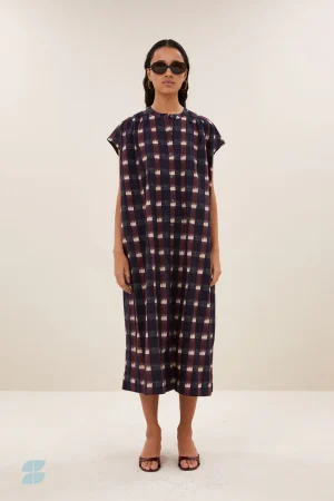 by-bar-amsterdam-nana-ikat-dress-wine-ikat-print
